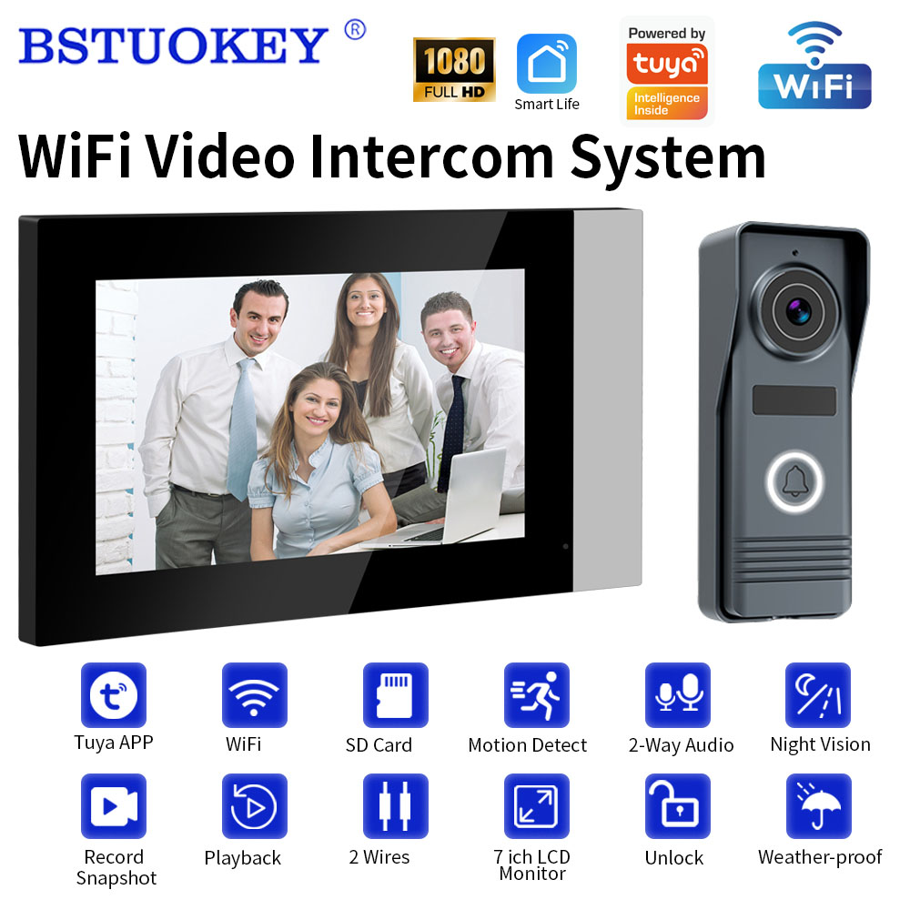 2線式スマートホームWifi 1080Pビデオインターホン  - Smart Doorbell Wired のレビューと価格