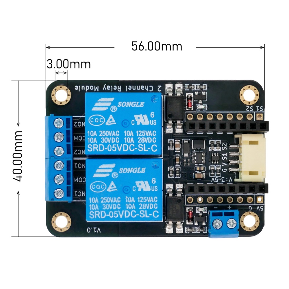 2CHリレーモジュール入力5Vアクティブロートリガー光絶縁リ - Home Automation With Arduino のレビューと価格