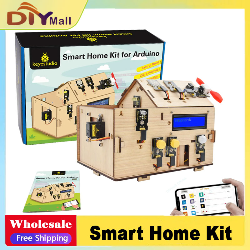 Keyestudio スマートIoTホームキット（PLUSボ - Home Automation With Arduino のレビューと価格