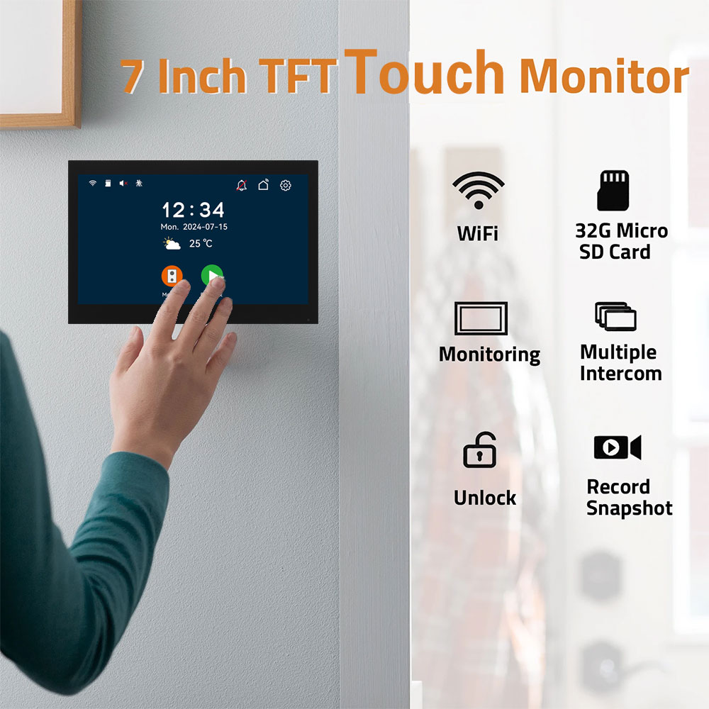 新型2線式Tuya WifiビデオインターホンシステムHD  - Smart Doorbell Wired のレビューと価格