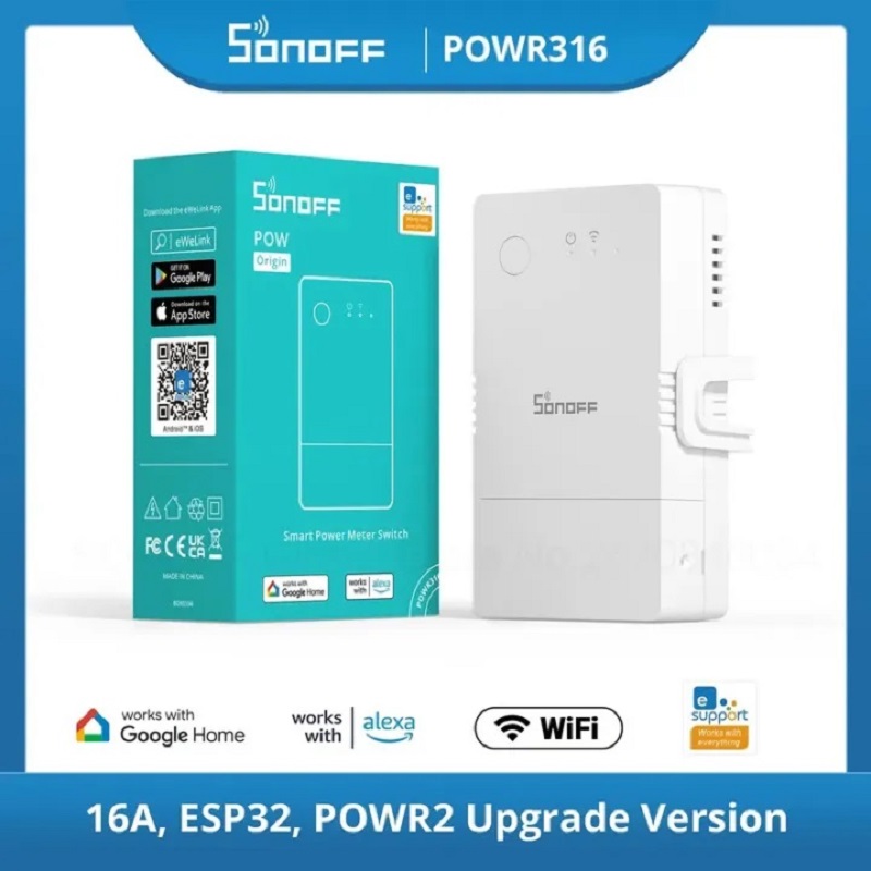 SONOFF POW 原点 Powr316 インテリジェンス - Sonoff Basic Switch のレビューと価格