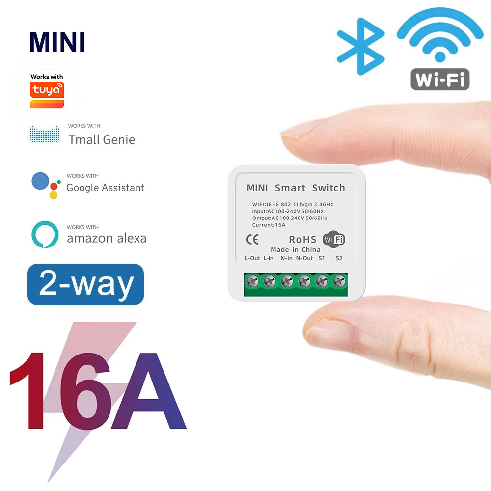 Tuya Smart Lifeアプリ対応 Mini 16A  - Home Automation Ideas のレビューと価格